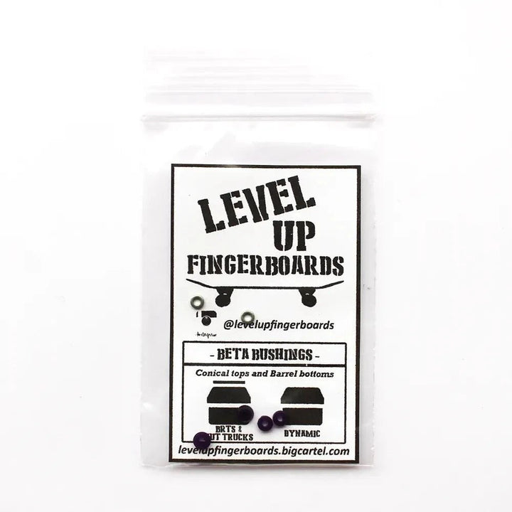 Beta Bushings Level Up Fingerboard Trucks Bushings - Caramel Fingerboards - Fingerboard store