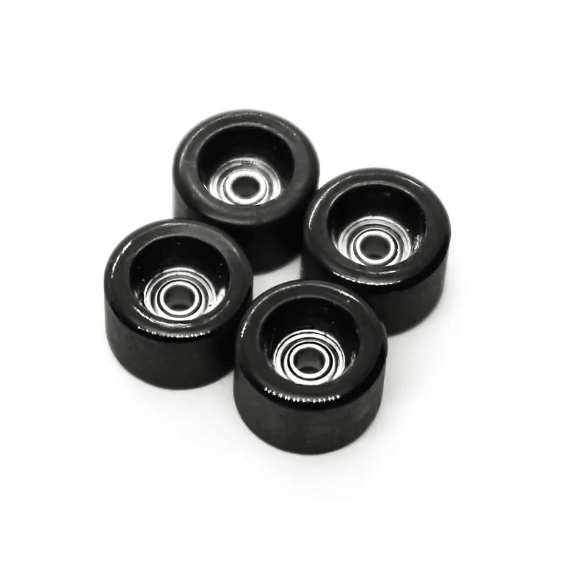 Black Standard Urethane Fingerboard Wheels 7.5mm - Caramel Fingerboards - Fingerboard store