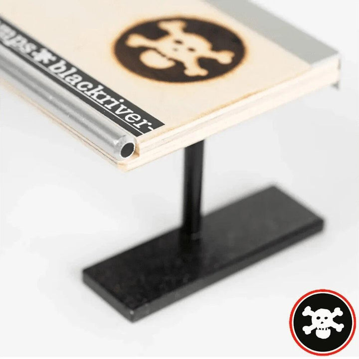 Blackriver Fingerboard Ramps - Locker Room Bench - Caramel Fingerboards - Fingerboard store