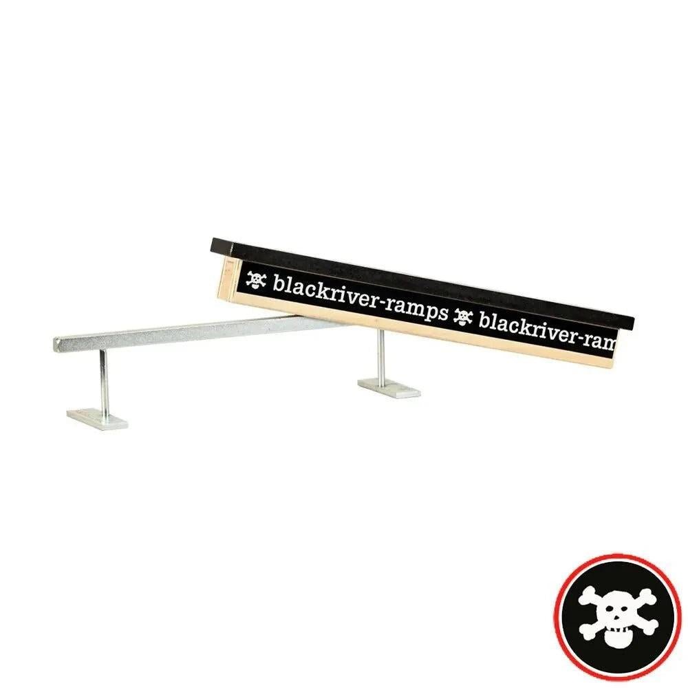 Blackriver Fingerboard Ramps - Marble Ledge Add on to Square Rail - Caramel Fingerboards - Fingerboard store