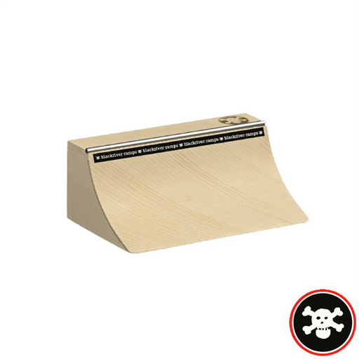 Blackriver Fingerboard Ramps - Pocket Quarter - Caramel Fingerboards - Fingerboard store