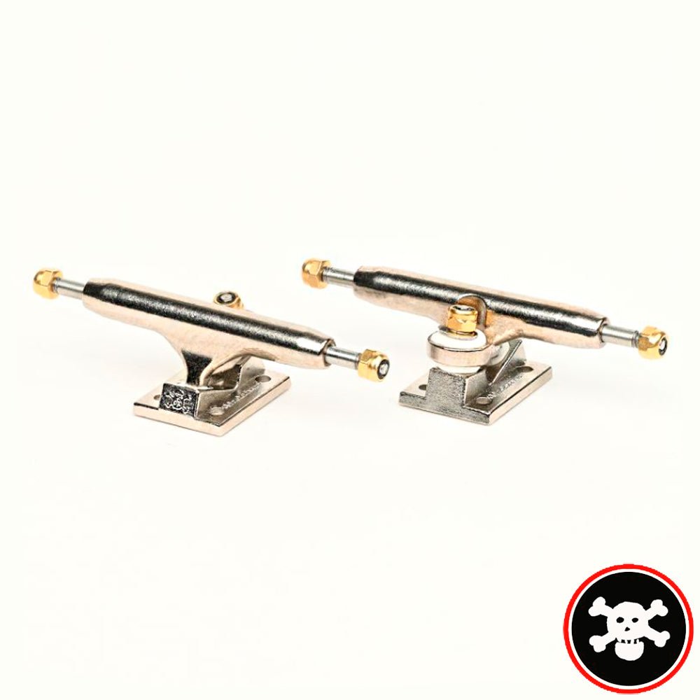 Blackriver Pro Fingerboard Trucks - Dual Bearing Edition 34mm - Caramel Fingerboards - Fingerboard store