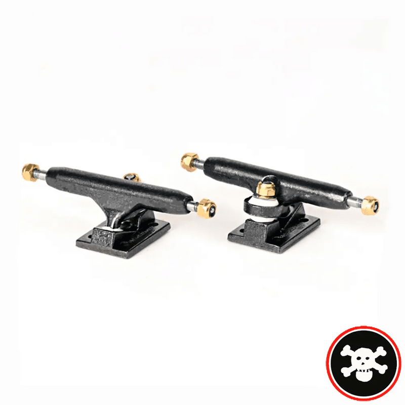 Blackriver Trucks Wide 3.0 Black - Black 32mm - Caramel Fingerboards - Fingerboard store