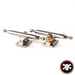 Blackriver Trucks X - Wide 3.0 Silver - Silver 34mm - Caramel Fingerboards - Fingerboard store