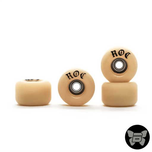 Bloob Roc Sig Fingerboard Wheels 7.9mm - Caramel Fingerboards - Fingerboard store