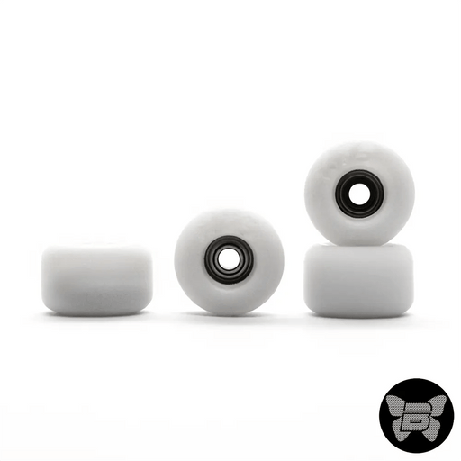 Bloob White Fingerboard Wheels 7.9mm - Caramel Fingerboards - Fingerboard store