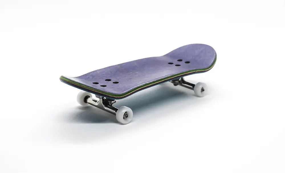 Blue Blank Standard Complete Fingerboard 34mm - Caramel Fingerboards - Fingerboard store