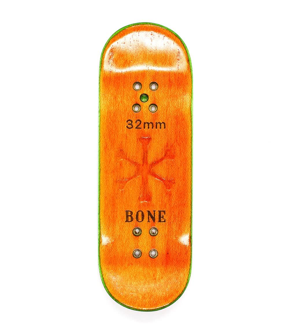 Bone Orange Logo Fingerboard Deck 32mm – view 2