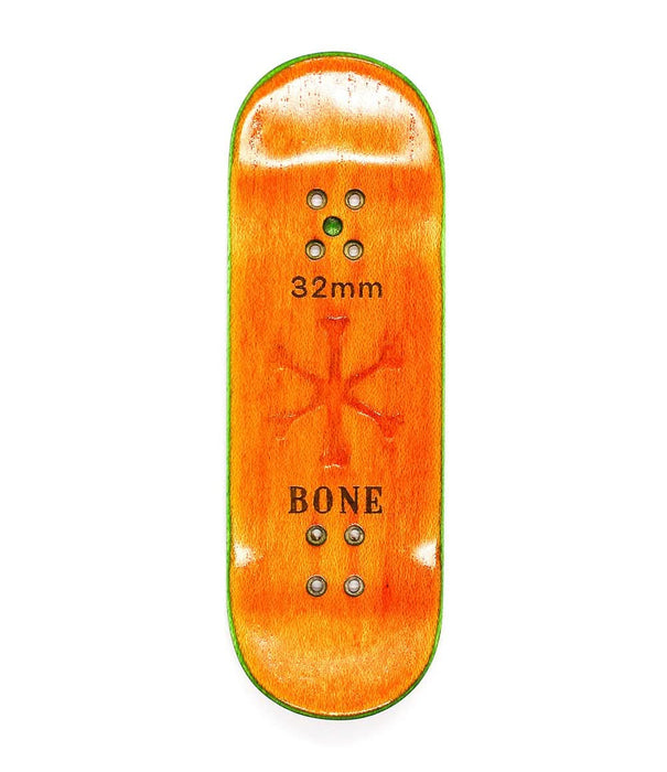 Bone Orange Logo Fingerboard Deck 32mm