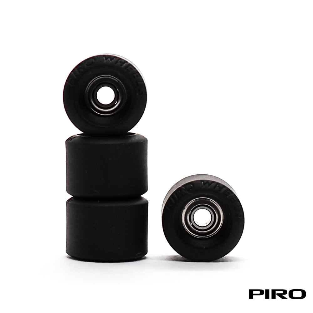 Piro Black Bowl Mini Fingerboard Wheels 7mm