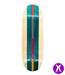 Broswood Aqua Split Ply Fingerboard Deck 29mm - Caramel Fingerboards - Fingerboard store