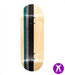Broswood Black - Grey Split Ply Fingerboard Deck 32mm - Caramel Fingerboards - Fingerboard store