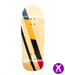 Broswood Black - Yellow Split Ply Fingerboard Deck 33.3mm - Caramel Fingerboards - Fingerboard store