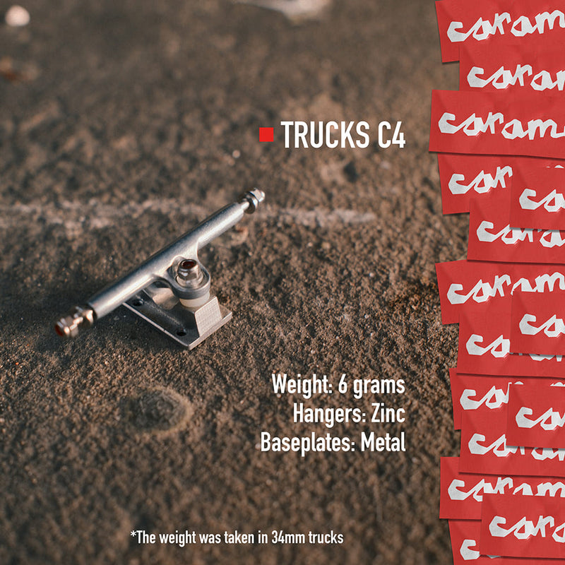 C4 Trucks by Caramel Fingerboards