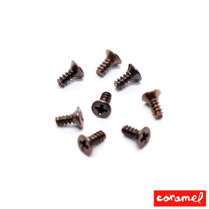 Caramel Black Screws for Fingerboards