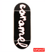 Caramel Black Logo Fingerboard Deck 34mm - Caramel Fingerboards - Fingerboard store