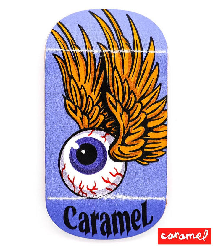 Caramel Burning Eye Fingerboard Deck 50mm - Caramel Fingerboards - Fingerboard store