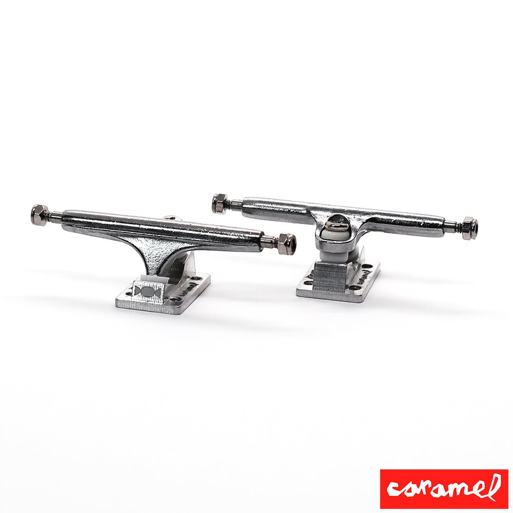 Caramel C4 Chrome Fingerboard Trucks - Caramel Fingerboards - Fingerboard store