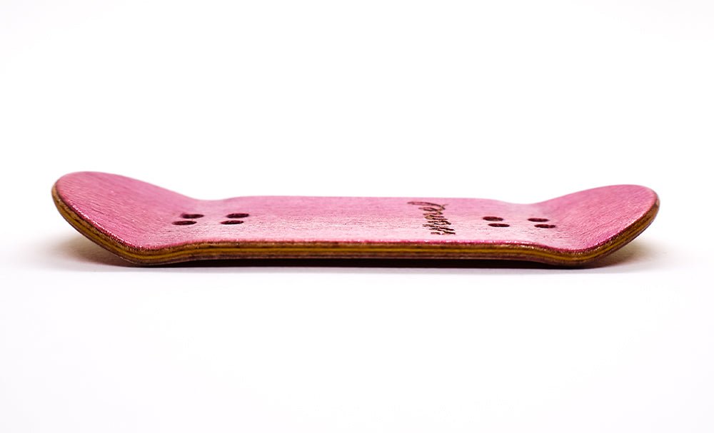 Caramel Caged Eye Fingerboard Deck 40mm - Caramel Fingerboards - Fingerboard store