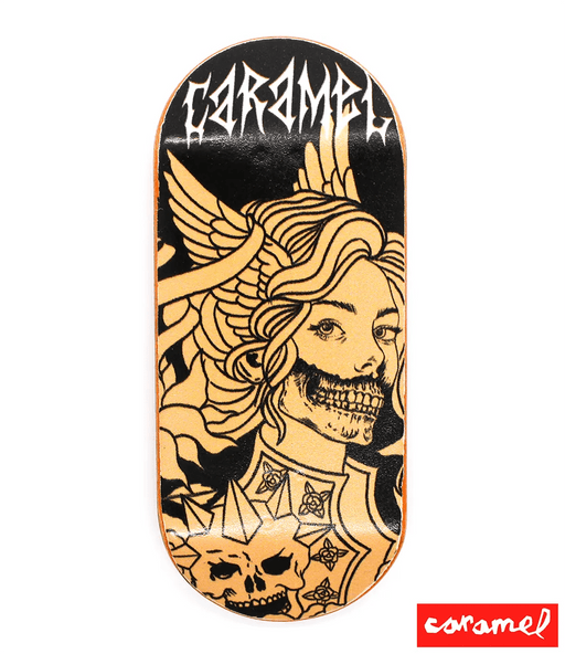 Caramel Creepy Woman fingerboard deck 40mm - Caramel Fingerboards - Fingerboard store