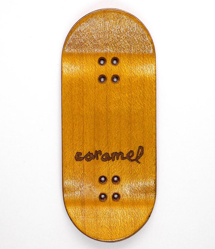 Caramel Dead Hand Fingerboard Deck 40mm - Caramel Fingerboards - Fingerboard store
