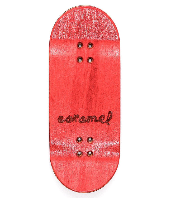 Caramel Eyeflower Fingerboard Deck 38mm - Caramel Fingerboards - Fingerboard store