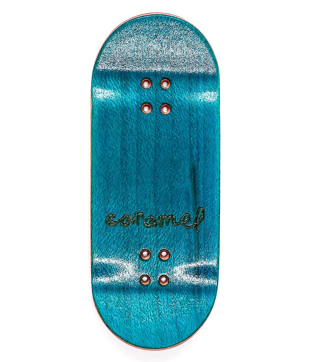 Caramel Fancy Pickle Fingerboard Deck 38mm - Caramel Fingerboards - Fingerboard store