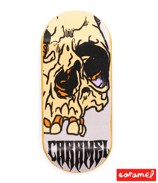 Caramel Fear Fingerboard Deck 40mm - Caramel Fingerboards - Fingerboard store