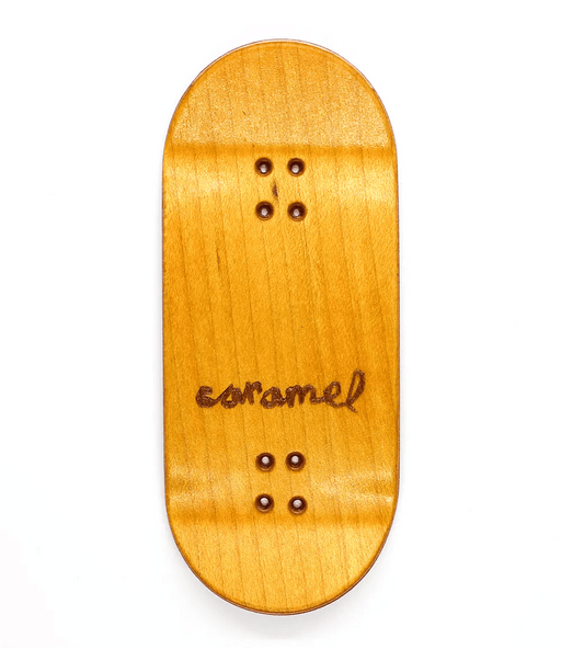 Caramel Fear Fingerboard Deck 40mm - Caramel Fingerboards - Fingerboard store
