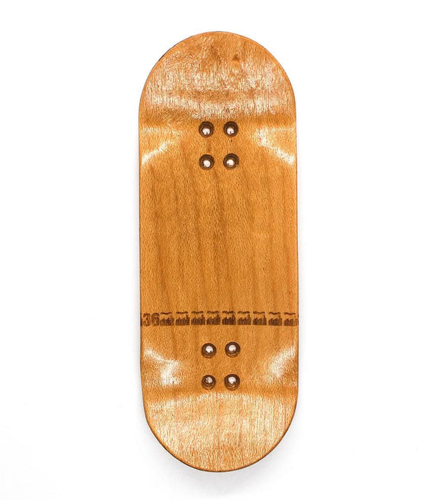 Finger Industries wood blank deck - Caramel Fingerboards - Fingerboard store