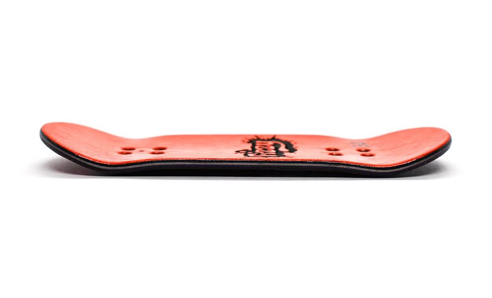Fizzy red car fingerboard deck – view 3