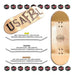 USA fb league fingerboard deck - Caramel Fingerboards - Fingerboard store