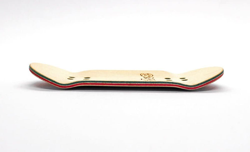 Vals x Caramel red candies fingerboard deck - Caramel Fingerboards - Fingerboard store