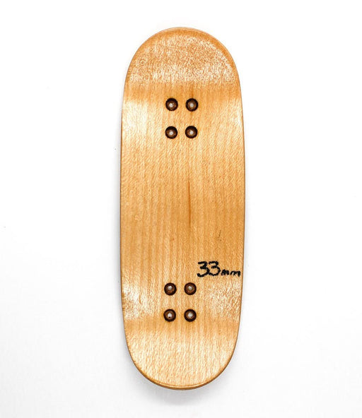 Code x Caramel skull fingerboard deck 33mm - Caramel Fingerboards - Fingerboard store