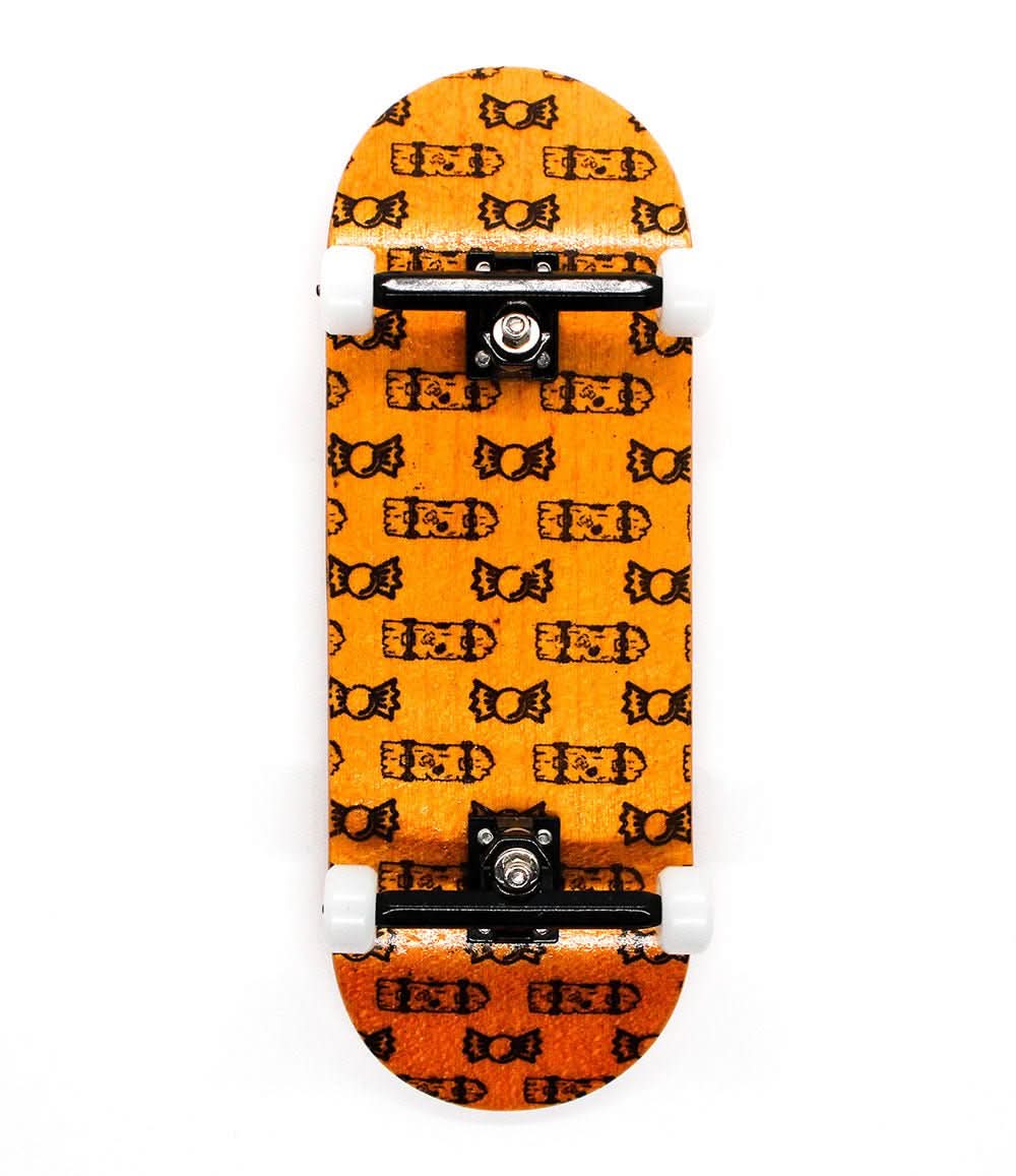 指スケ caramel fingerboard Street FB logo Deck 34mm by Caramel Fingerboards — Caramel
