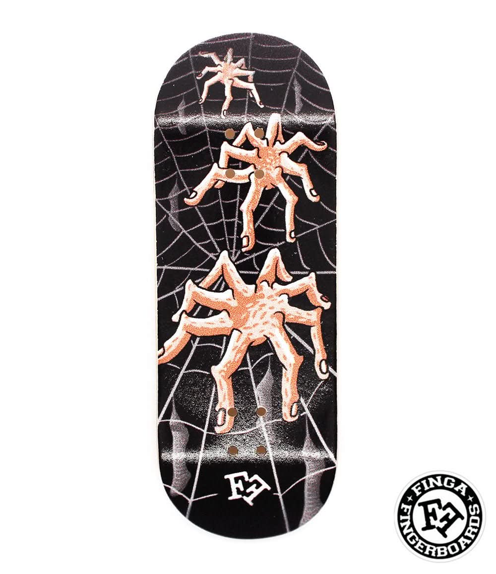 Finga Fingerboard Deck Spider 34.5mm by Caramel Fingerboards