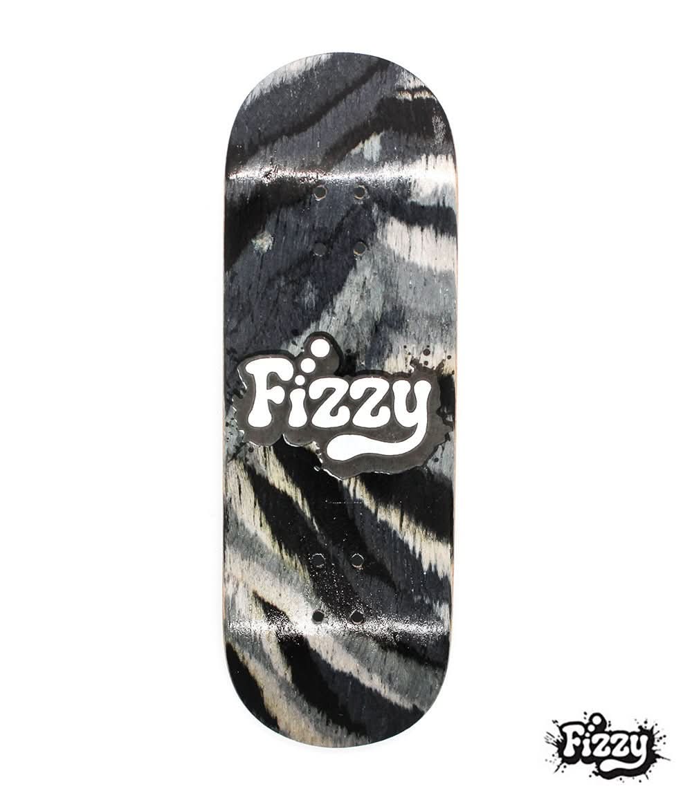 Fizzy black-grey fingerboard deck 32mm