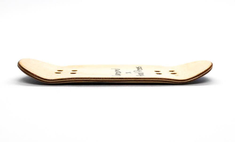 Hard Press x Caramel Recycled Fingerboard Deck 32mm – view 3