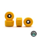 Rushwoods x Caramel Yellow Fingerboard Wheels 8mm