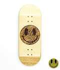 Sehnsucht smiley logo fingerboard deck 34mm
