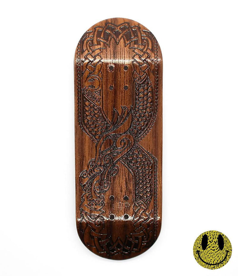 Sehnsucht Viking fingerboard deck 34mm - Caramel Fingerboards - Fingerboard store