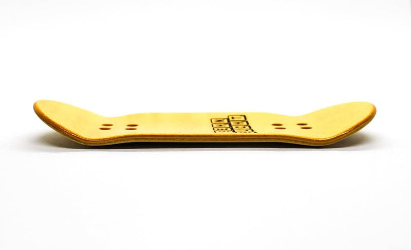 Sehnsucht yellow kawai cat fingerboard deck 34mm - Caramel Fingerboards - Fingerboard store