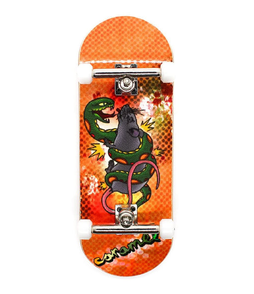 Snake standard complete fingerboard 34mm - Caramel Fingerboards - Fingerboard store