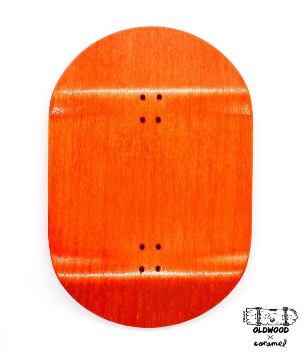 Oldwood x Caramel fingerboard deck 70mm - Caramel Fingerboards - Fingerboard store