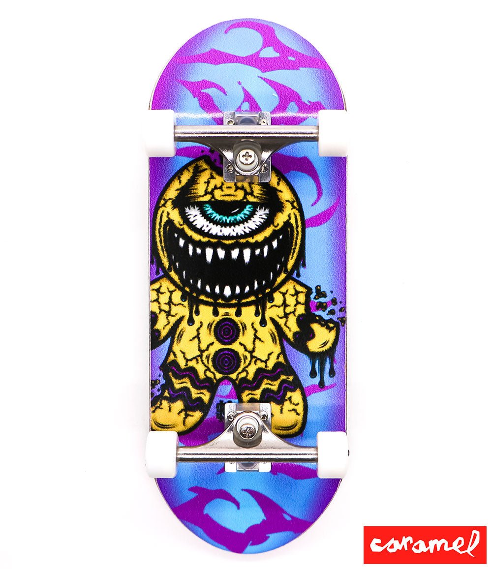 Caramel Gingerbite Complete Fingerboard 34mm - Caramel Fingerboards - Fingerboard store