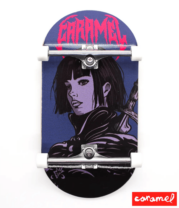 Caramel Girl Complete Fingerboard 50mm - Caramel Fingerboards - Fingerboard store