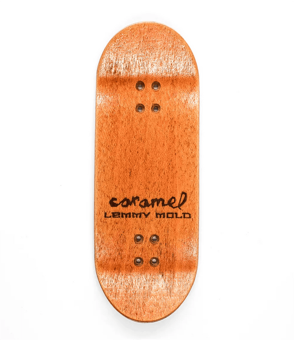 Caramel Green Blank Fingerboard Deck 34mm - Caramel Fingerboards - Fingerboard store