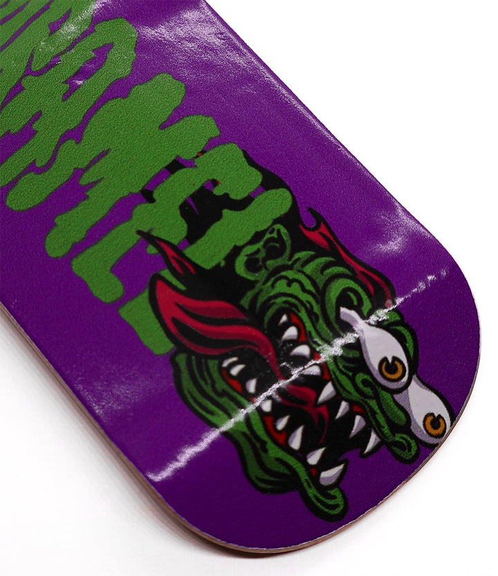 Caramel Monster Flame Fingerboard Deck 50mm - Caramel Fingerboards - Fingerboard store