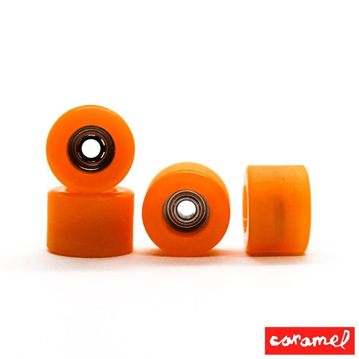 Caramel Orange Fingerboard Wheels 7mm 70D