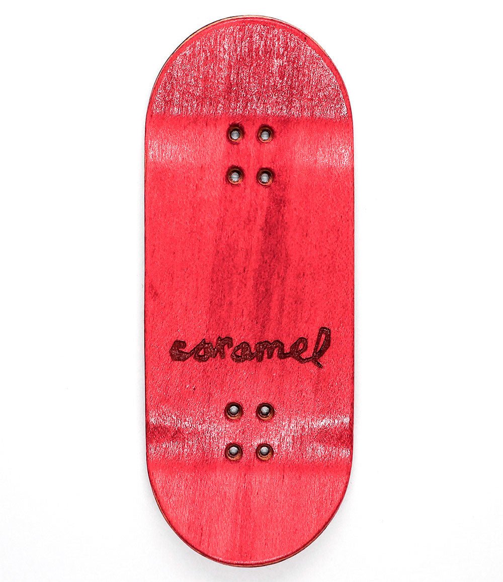 Caramel Tape Head Fingerboard Deck 40mm - Caramel Fingerboards - Fingerboard store